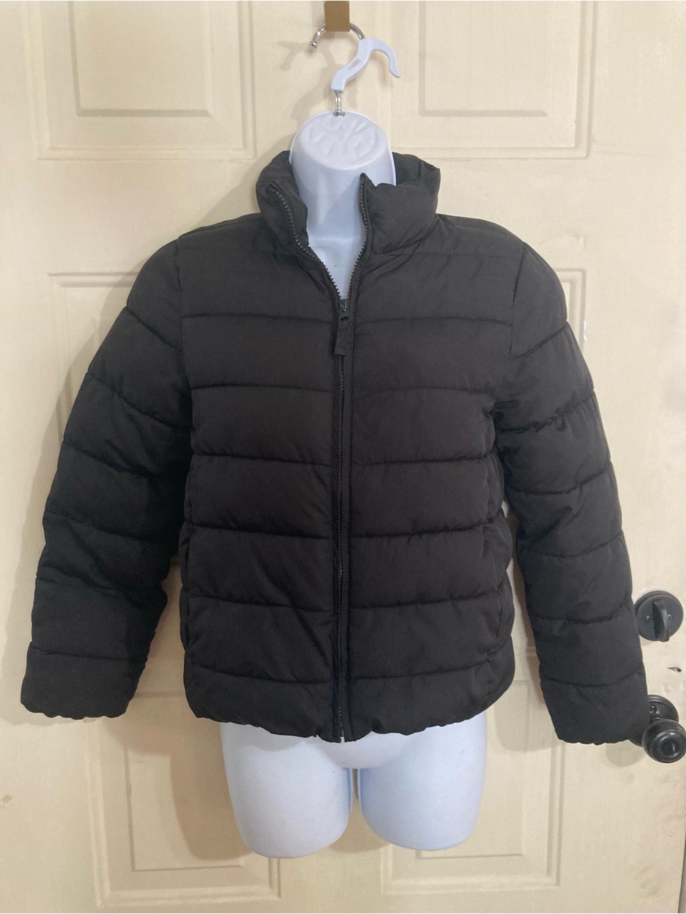 The Children's Place Black Quilted Puffer Jacket